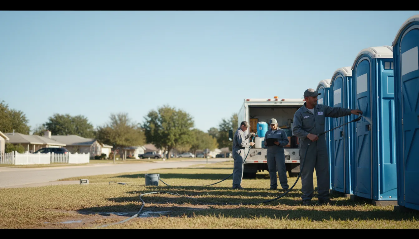 Long-Term Portable Toilet Rental in Palmetto, LA near me